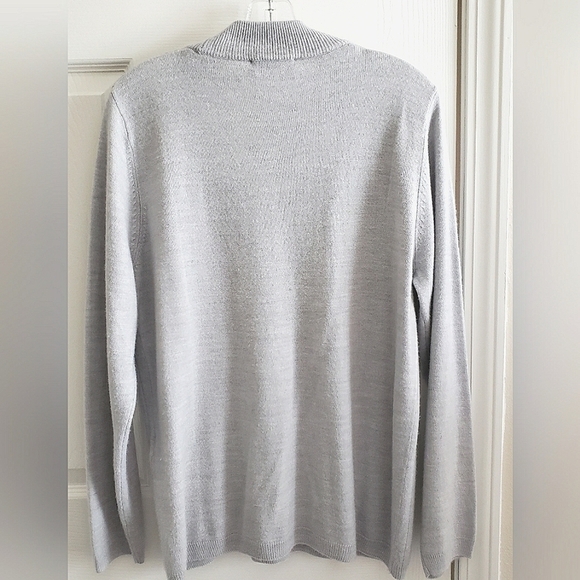 ALLISON DAILEY SWEATER SZ LG CABLE KNIT STYLING - Picture 2 of 6